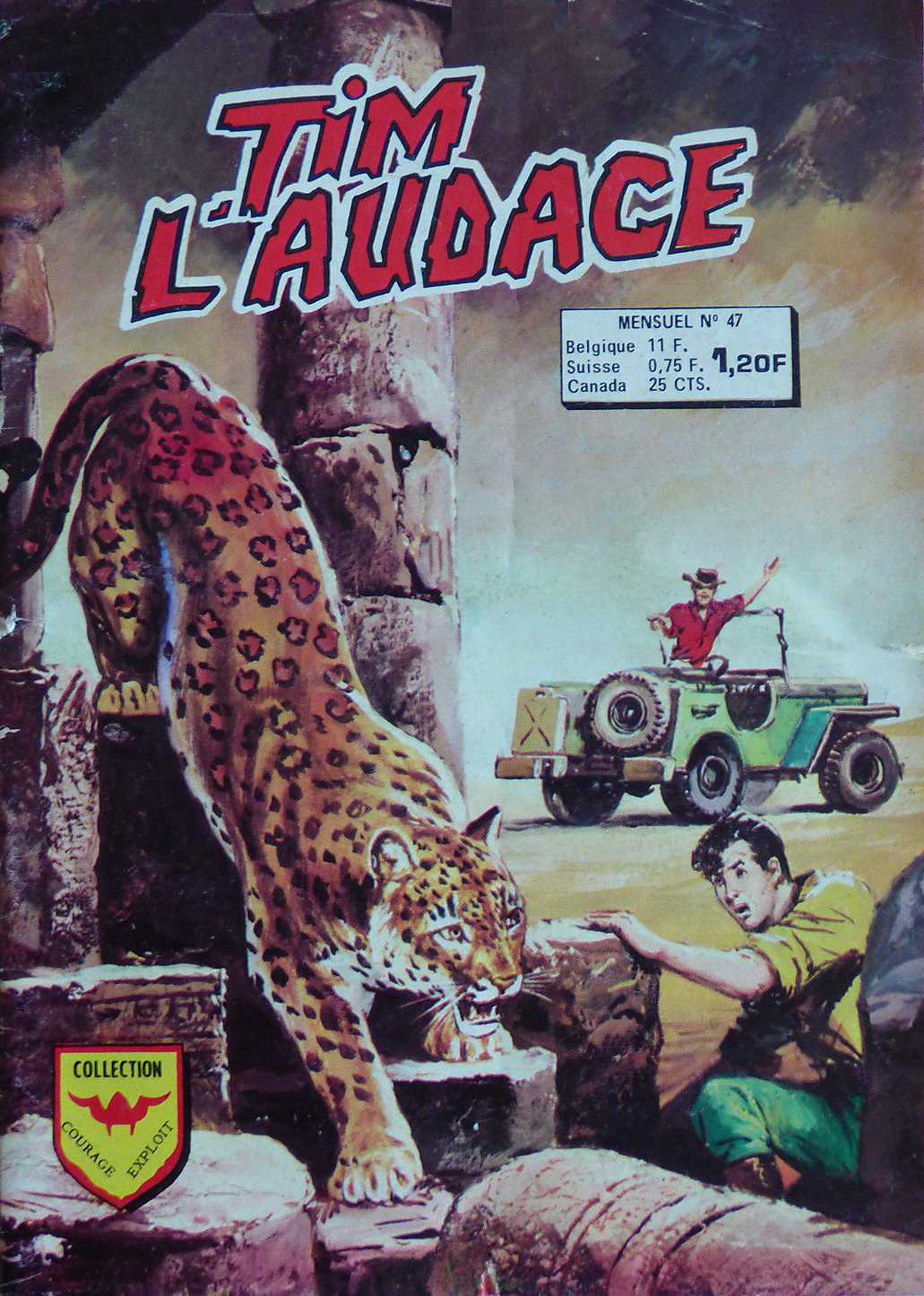 Scan de la Couverture Tim L'Audace 2 n 47